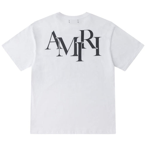 AMIRI Staggered LOGO T-Shirts